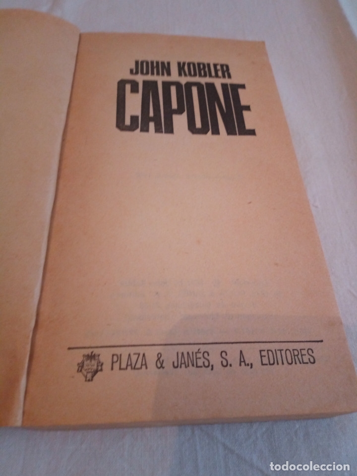 Libros de segunda mano: 103-CAPONE , John Kobler, 1971 - Foto 3