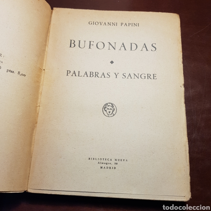 Libros de segunda mano: BUFONADAS - GIOVANNI PAPINI - Foto 2