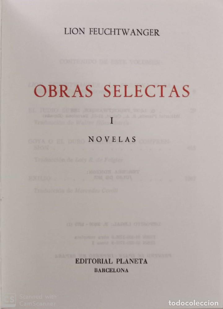 Libros de segunda mano: Obras selectas. I. Novelas - Foto 2
