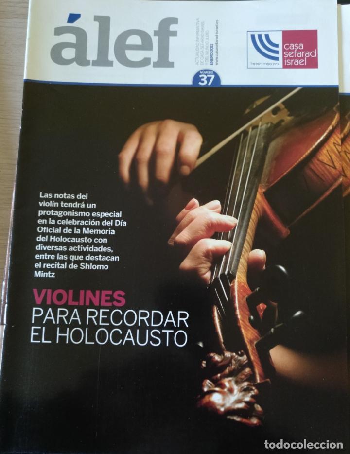 Libros de segunda mano: ALEF N&ordm; 37, VIOLINES PARA RECORDAR EL HOLOCAUSTO. -