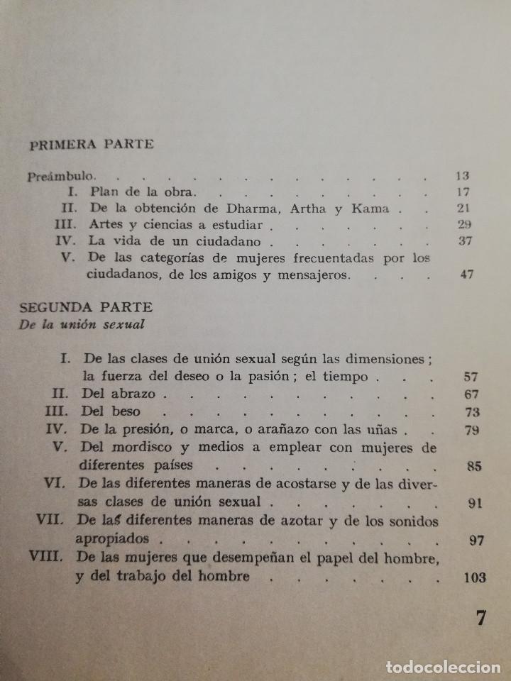 Libros de segunda mano: KAMA SUTRA (ANONIMO) - Foto 5