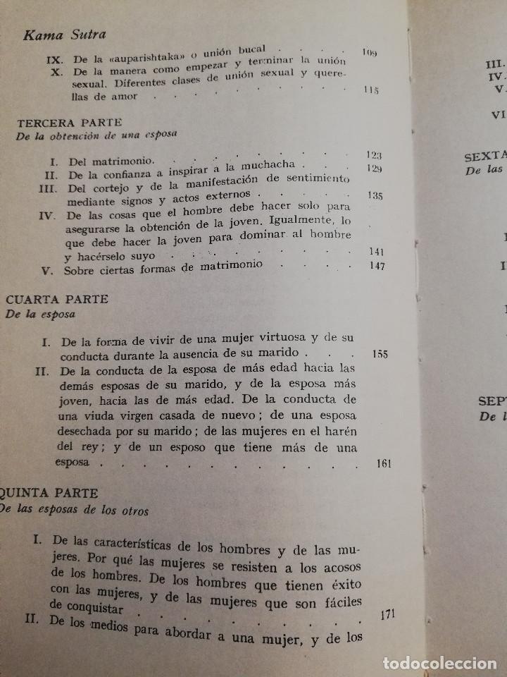 Libros de segunda mano: KAMA SUTRA (ANONIMO) - Foto 6