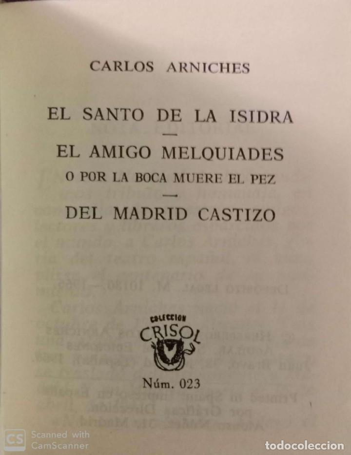 Libros de segunda mano: Sainetes - Foto 2