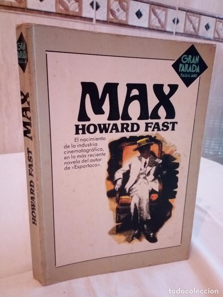 Libros de segunda mano: 438-MAX, Howard Fast, 1983 - Foto 1