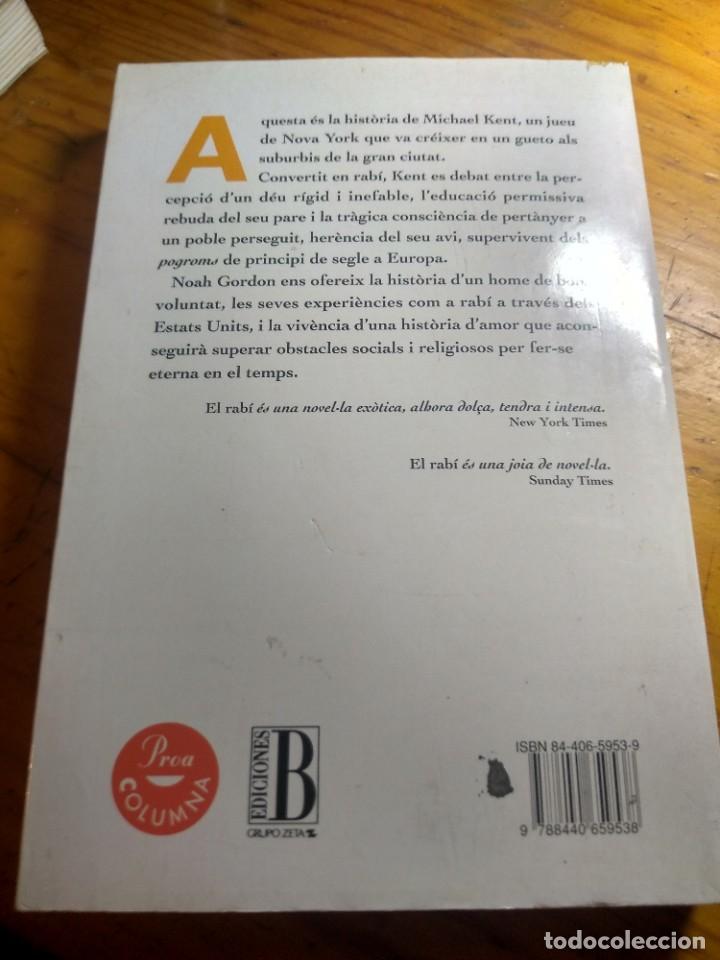 Libros de segunda mano: El Rab&iacute;. Noah Gordon. - Foto 4