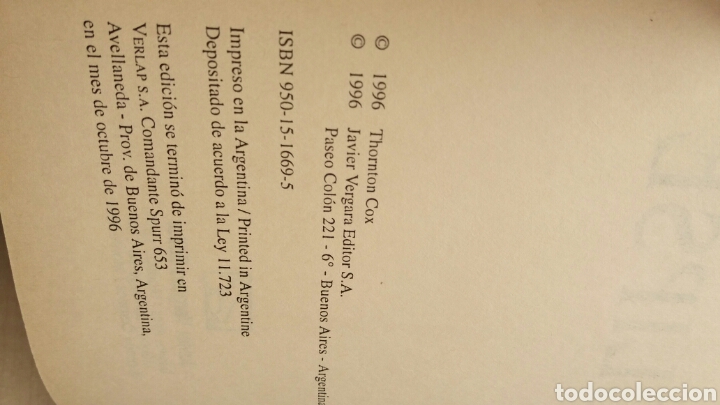Libros de segunda mano: Eclipse. Richard Cox. Javier Vergara Editor, 1996. - Foto 5