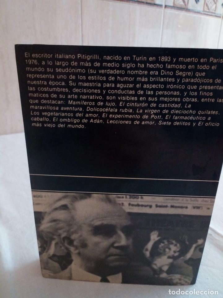 Libros de segunda mano: 460-NUESTRA SE&Ntilde;ORA DE MISS TIF, Pitigrilli, 1977 - Foto 2