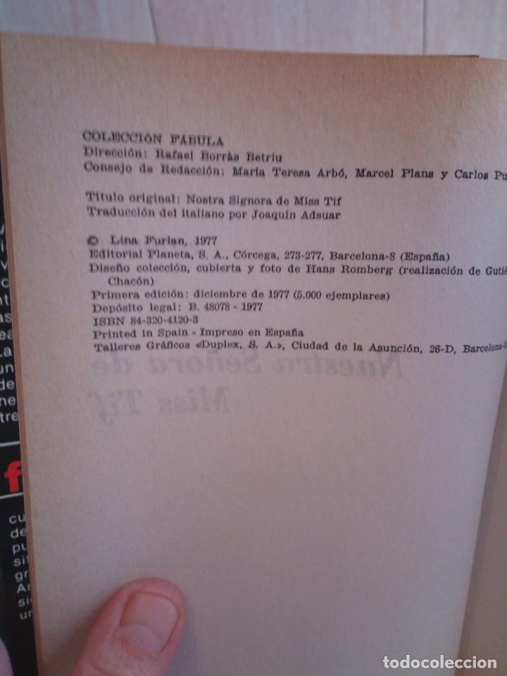 Libros de segunda mano: 460-NUESTRA SE&Ntilde;ORA DE MISS TIF, Pitigrilli, 1977 - Foto 4