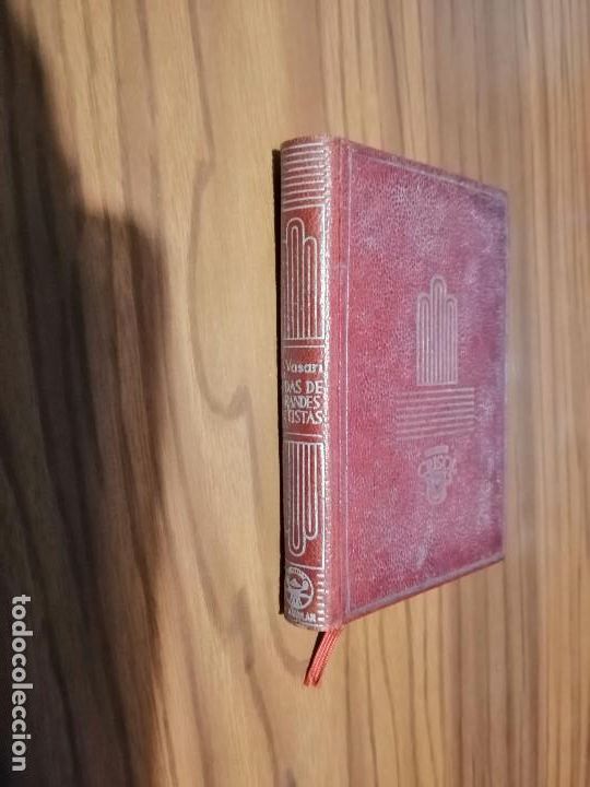 Libros de segunda mano: VIDAS DE GRANDES ARTISTAS. GIORGIO VASARI. TAPA DURA. PEQUE&Ntilde;O FORMATO. BUEN ESTADO caj. 134