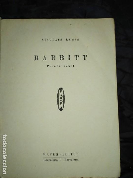 Libros de segunda mano: BABBITT SINCLAIR LEWIS - Foto 15