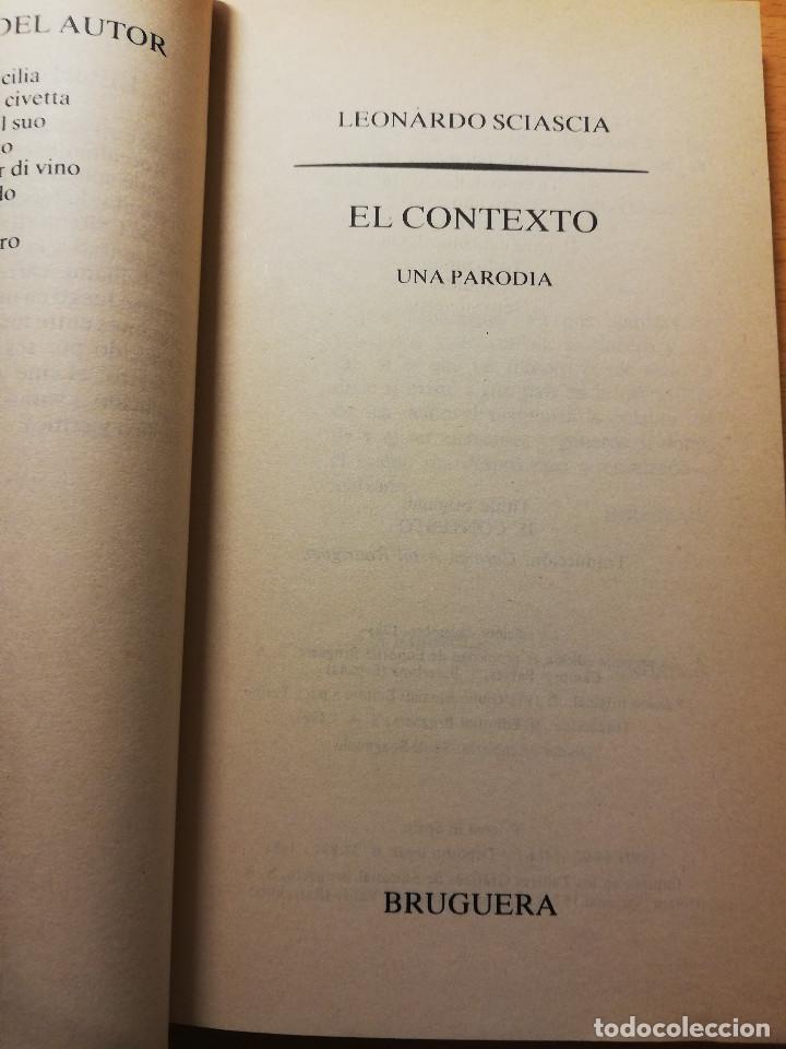 Libros de segunda mano: EL CONTEXTO (LEONARDO SCIASCIA) - Foto 2