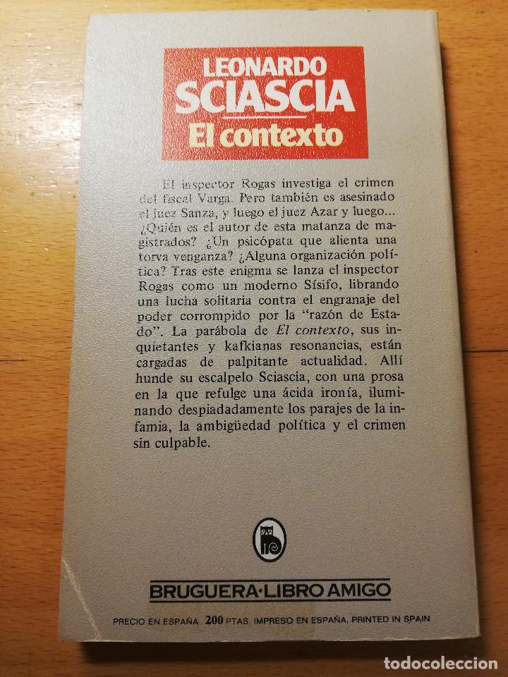 Libros de segunda mano: EL CONTEXTO (LEONARDO SCIASCIA) - Foto 3