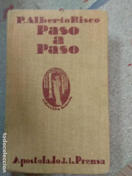 Libros de segunda mano: PASO A PASO. ALBERTO RISCO. - Foto 1