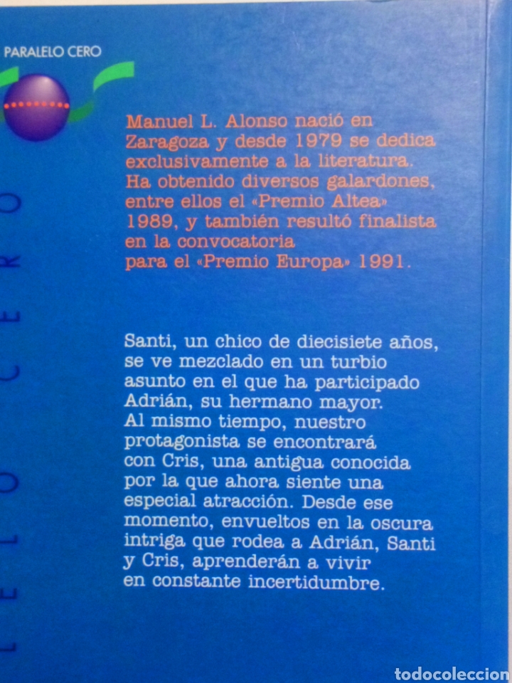 Libros de segunda mano: Malos pasos. Manuel L Alonso como nuevo - Foto 2