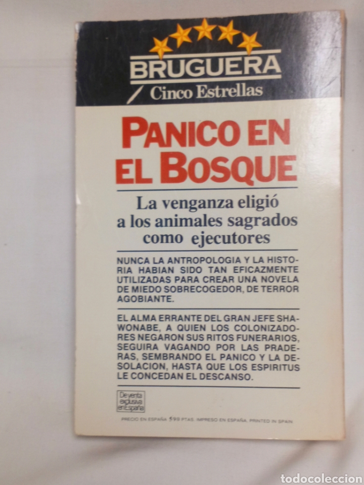 Libros de segunda mano: P&aacute;nico en el bosque Robert Wilson - Foto 2