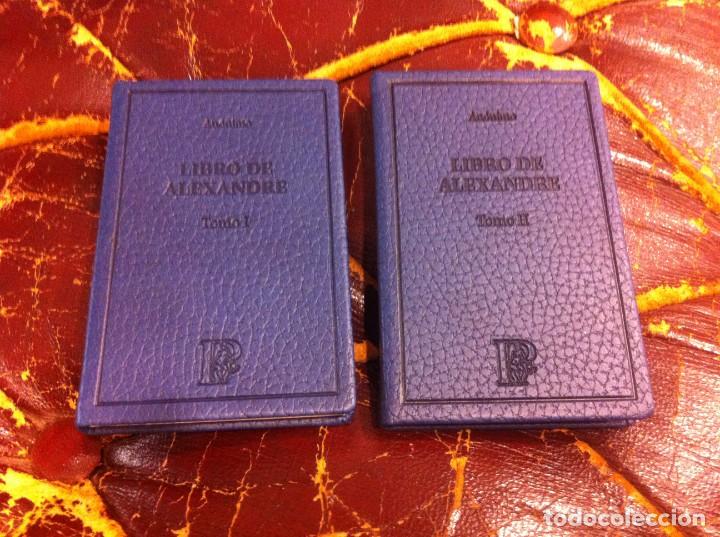 Libros de segunda mano: AN&Oacute;NIMO. LIBRO DE ALEXANDRE (2 TOMOS) Ed. EL PARNASILLO. SIMANCAS EDICIONES 2003 - Foto 1