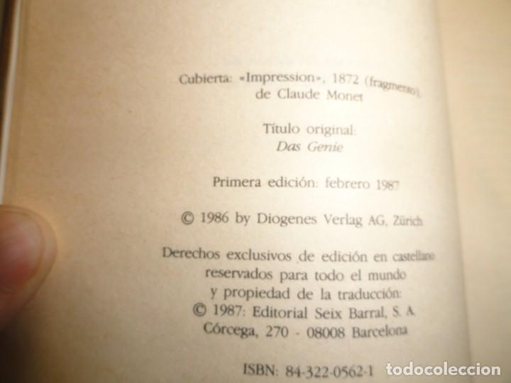 Libros de segunda mano: El Genio - Dieter Eisfel - Primera Edici&oacute;n - Foto 2