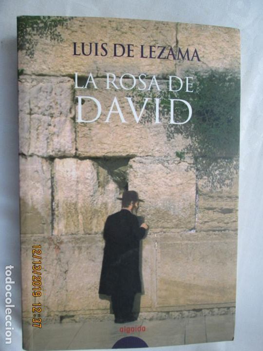 Libros de segunda mano: LA ROSA DE DAVID - LUIS DE LEZAMA - ALGAIDA 2006. - Foto 1