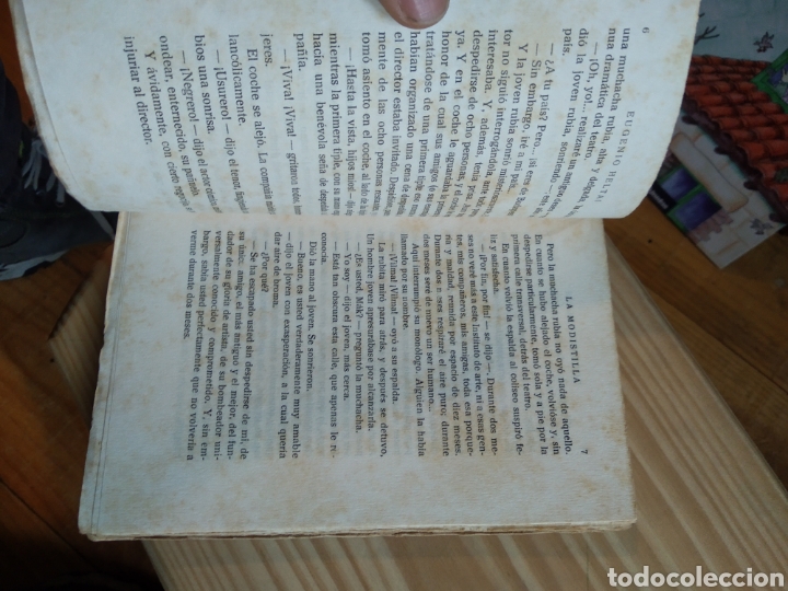 Libros de segunda mano: LA MODISTILLA. EUGENIO HELTAI #3491 - Foto 6