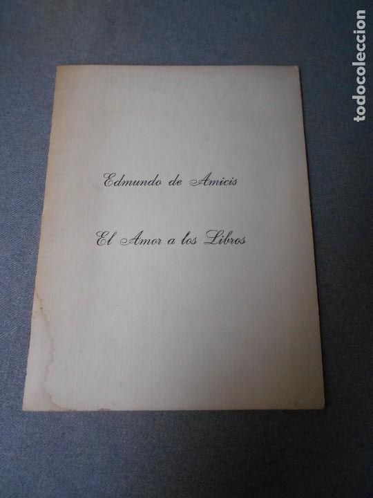 Libros de segunda mano: EL AMOR A LOS LIBROS - Foto 1
