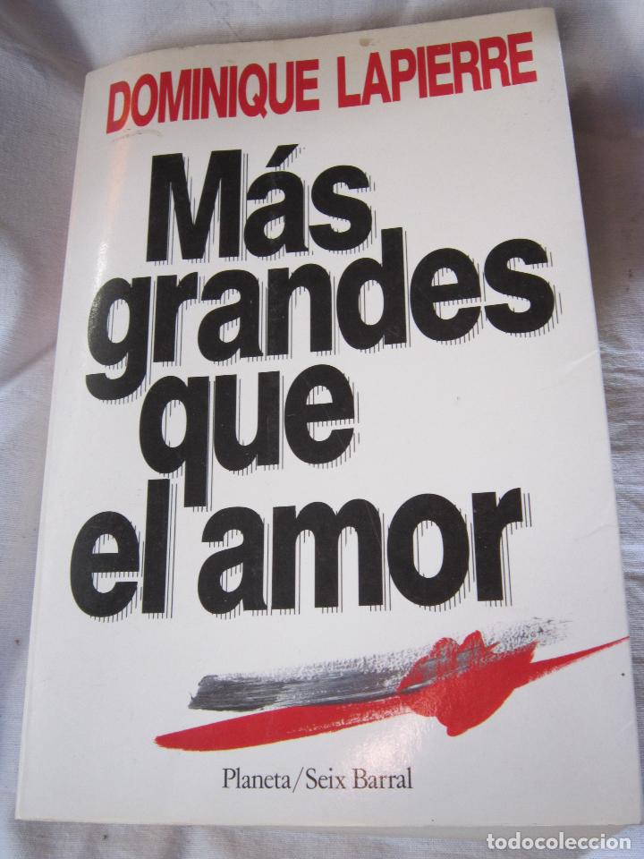 Libros de segunda mano: Mas grandes que el amor - Foto 1