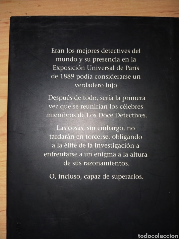 Libros de segunda mano: El enigma de Par&iacute;s. Pablo de Santis. C&iacute;rculo de Lectores. - Foto 2