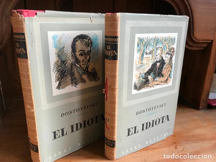Libros de segunda mano: El idiota. Dostoyevsky. Ediciones Iberia. 2 tomos - Foto 1