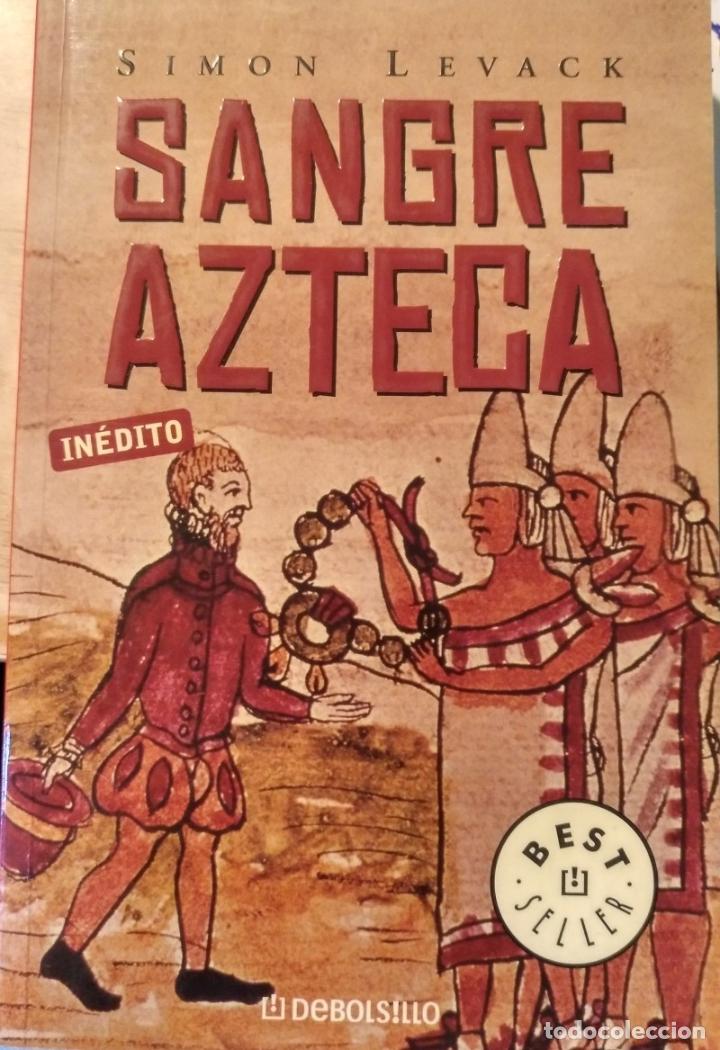 Libros de segunda mano: SANGRE AZTECA. - LEVACK, Simon. - Foto 1