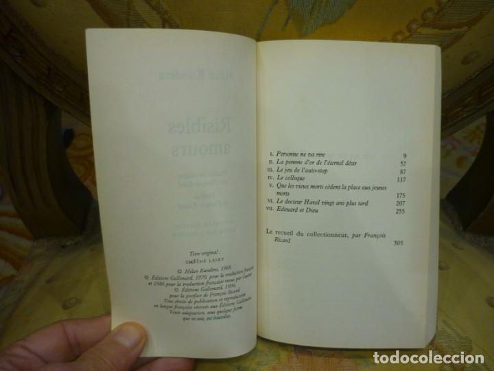 Libros de segunda mano: RISIBLES AMOURS, DE MILAN KUNDERA. - Foto 5