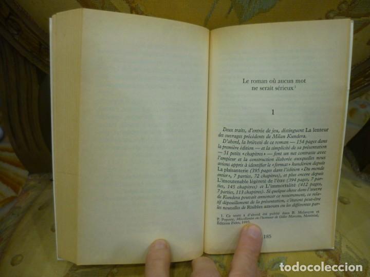 Libros de segunda mano: LA LENTEUR, DE MILAN KUNDERA. - Foto 7