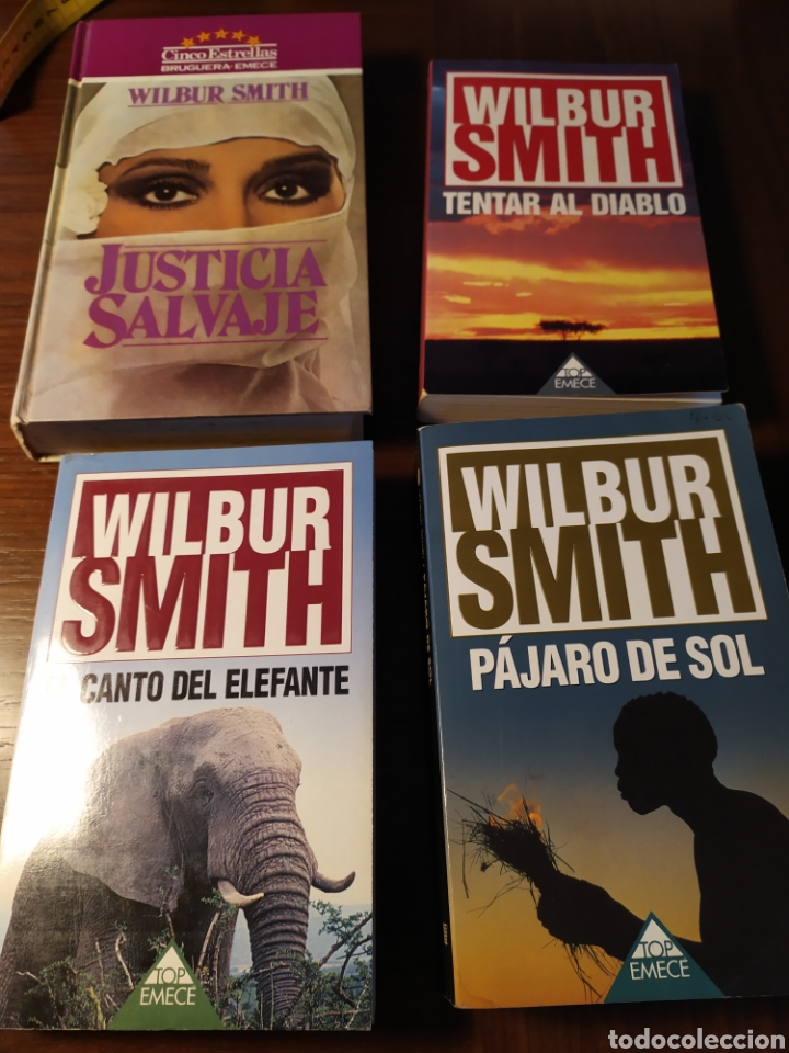 Libros de segunda mano: Lote 4 libros Wilbur Smith - Foto 1