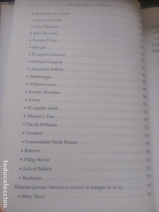 Libros de segunda mano: EL GRAN LIBRO DE LOS PIRATAS - Foto 5