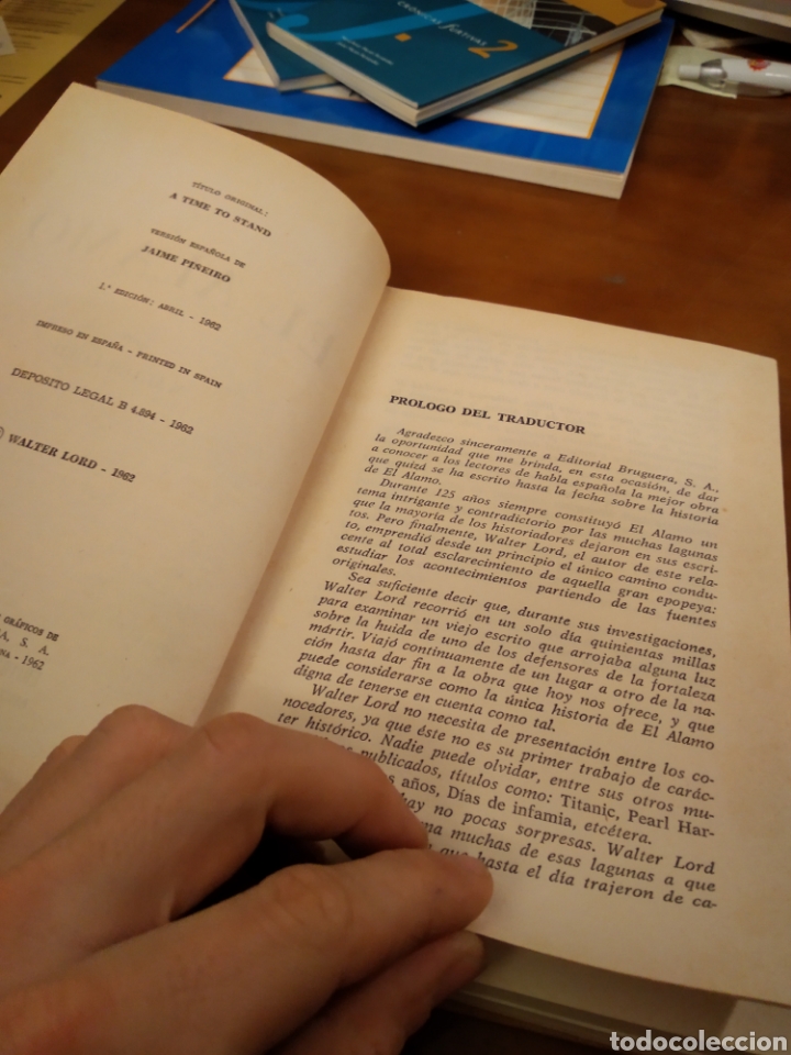 Libros de segunda mano: WALTER LORD. EL ALAMO #3762 - Foto 8