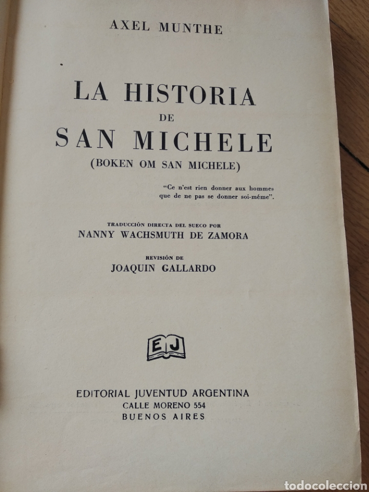 Libros de segunda mano: LA HISTORIA DE SAN MICHELE - Foto 2