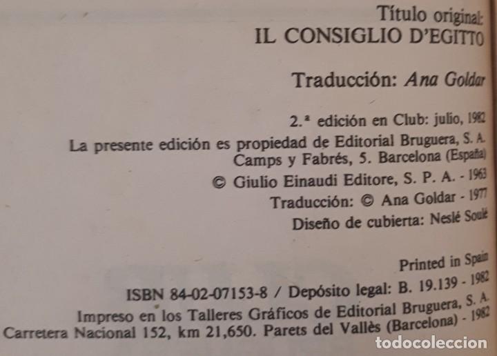 Libros de segunda mano: El archivo de Egipto &ndash; Leonardo Sciascia - Foto 2