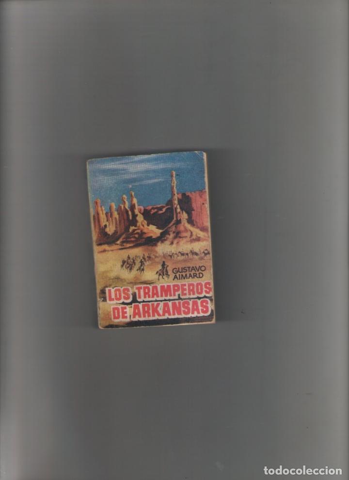 Libros de segunda mano: autor: GUSTAVO AIMARD-LOSTRAMPEROS DE ARKANSAS-N&ordm; 92-e.d. G.P.-ENCICLOPEDIA PULGA-a&ntilde;o 1958-1959-