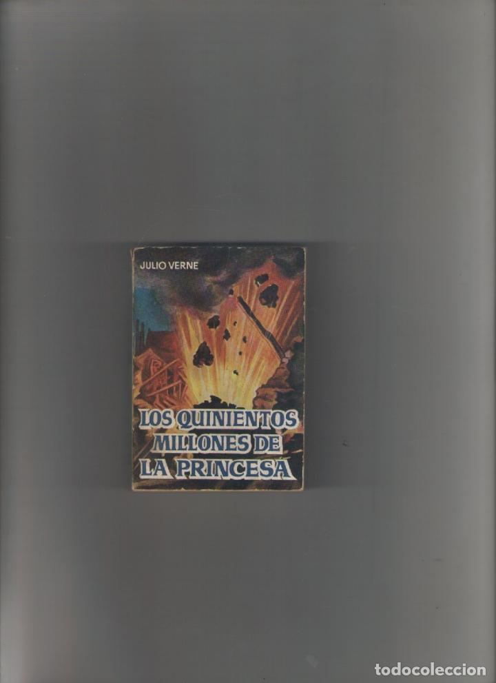 Libros de segunda mano: autor: JULIO VERNE-LOS QUINIENTOS MILLONES DE LA PRINCESA-N&ordm; 101-e.d. G.P.-ENCICLOPEDIA PULGA-