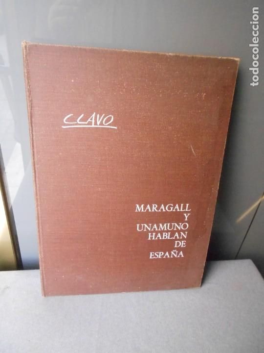 Libros de segunda mano: MARAGALL Y UNAMUNO HABLAN DE ESPA&Ntilde;A