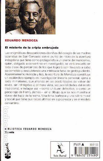 Libros de segunda mano: El misterio de la cripta embrujada / Eduardo Mendoza - Foto 2