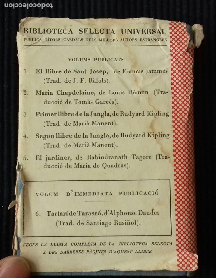 Libros de segunda mano: EL JARDINER. RABINDRANATH TAGORE. SELECTA 1952. - Foto 3