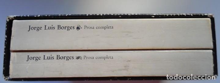 Libros de segunda mano: Borges. Prosa completa en dos tomos de Jorge Luis Borges. En estuche - Foto 3