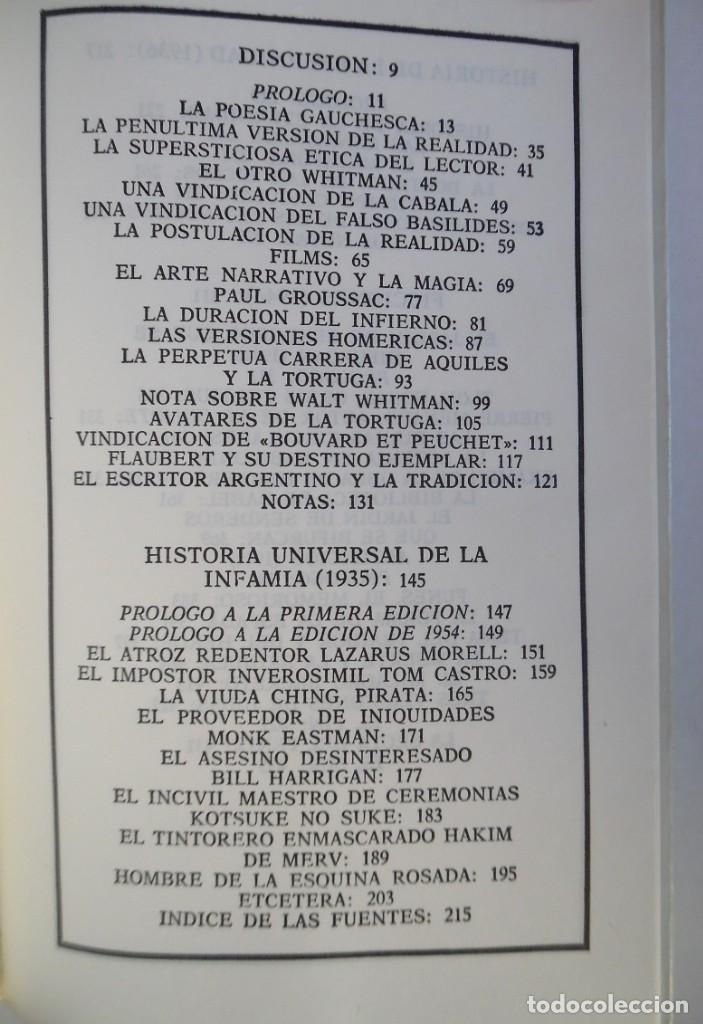 Libros de segunda mano: Borges. Prosa completa en dos tomos de Jorge Luis Borges. En estuche - Foto 4