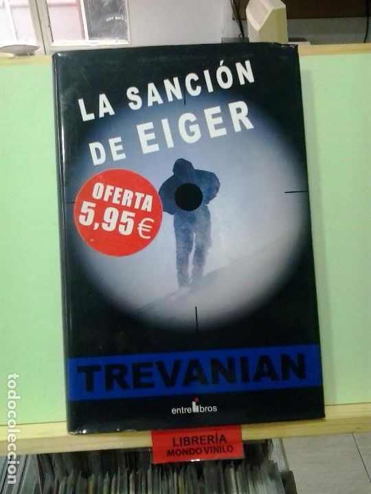 Libros de segunda mano: LMV - La sanci&oacute;n de Eiger. Trevanian - Foto 1