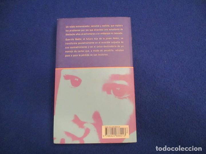 Libros de segunda mano: QUERIDO NADIE Berlie Doherty Circulo de Lectores 2001 - Foto 3