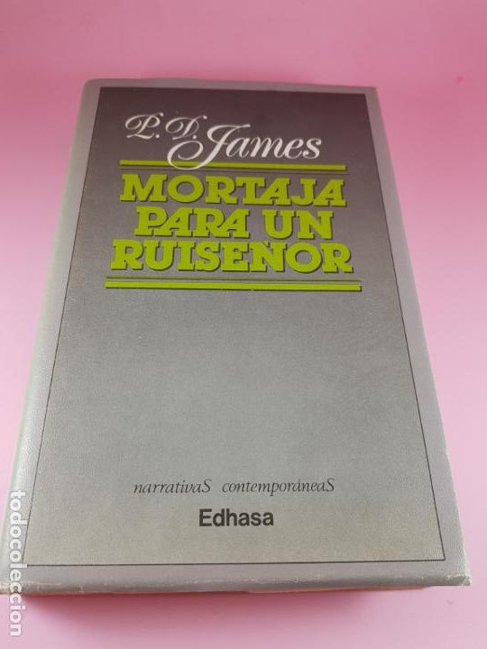 Livres d'occasion: LIBRO-MORTAJA PARA UN RUISE&Ntilde;OR-P.D.JAMES-1987-EDHASA-VER FOTOS