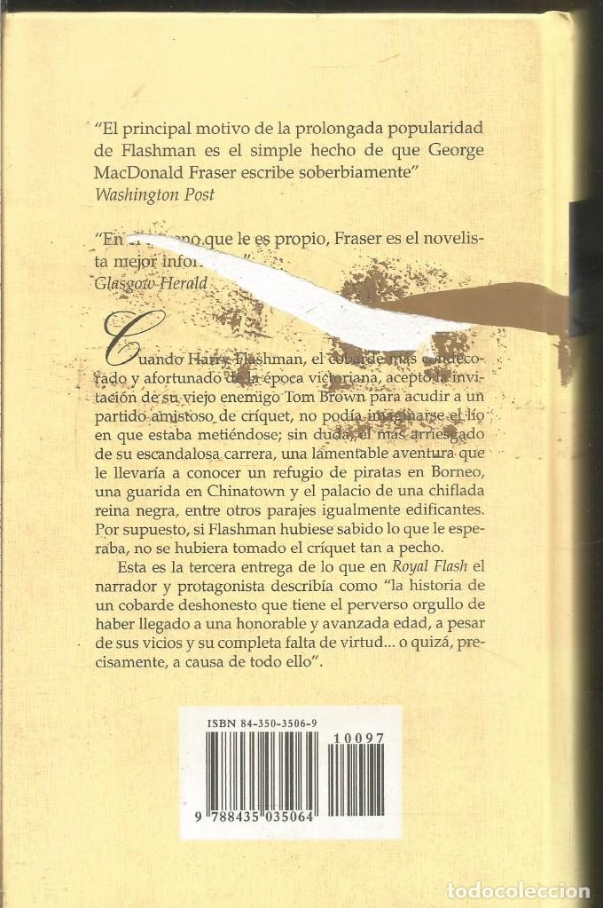 Libros de segunda mano: GEORGE MacDONALD FRASER. FLASHMAN Y SE&Ntilde;ORA. EDHASA - Foto 2