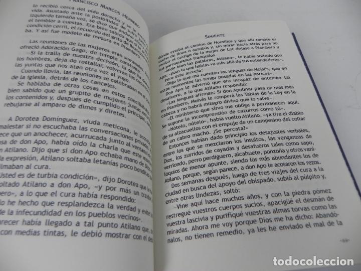 Libros de segunda mano: SIMIENTE (FRANCISCO MARCOS HERRERO) EDIT. LEDORIA-2015 - Foto 4