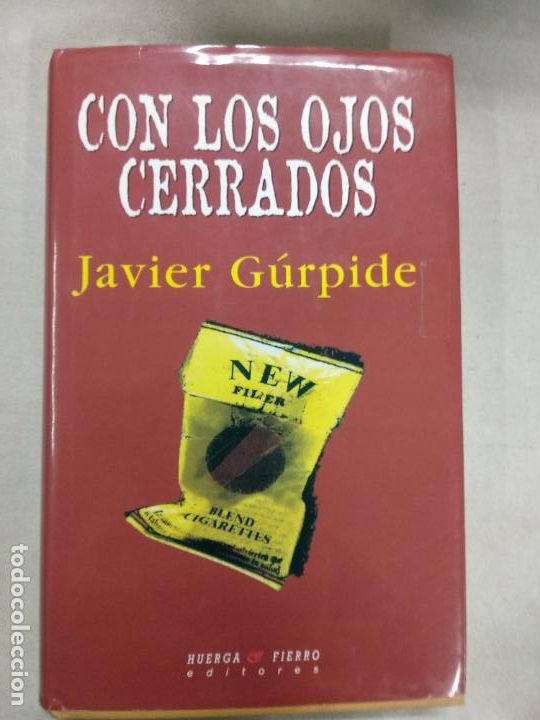 Libros de segunda mano: JAVIER G&Uacute;RPIDE. Con los ojos cerrados - Foto 1