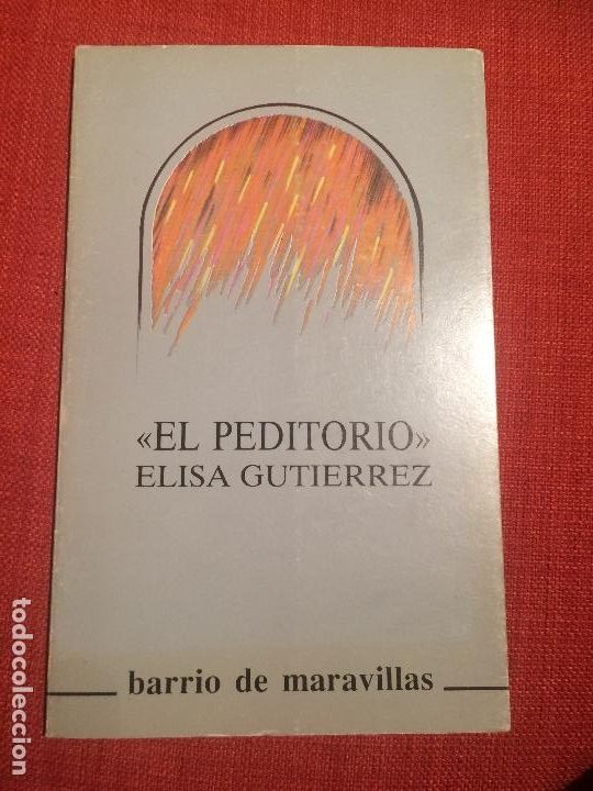 Libros de segunda mano: El peditorio &ndash; Elisa Guti&eacute;rrez - Foto 1