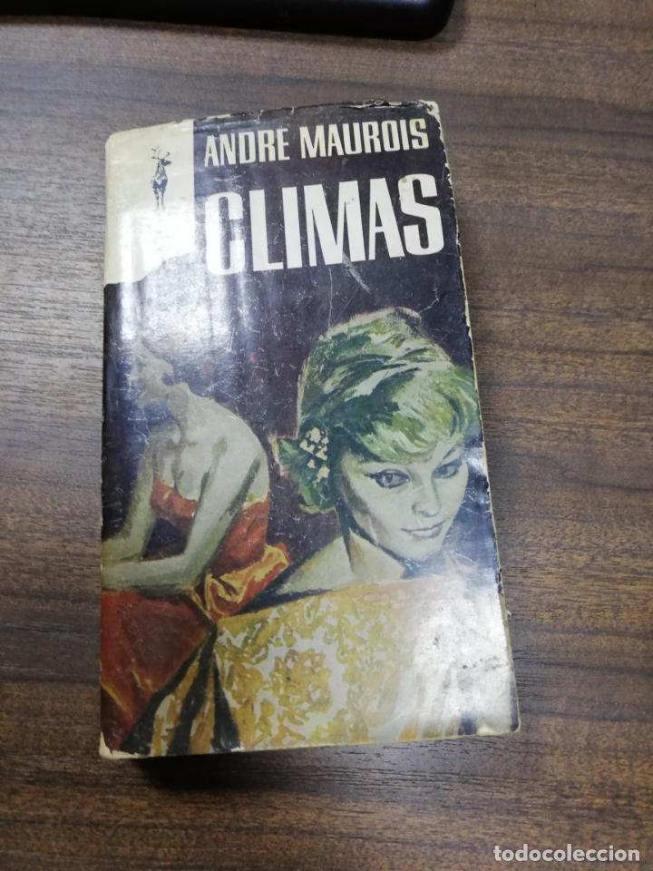 Libros de segunda mano: CLIMAS. ANDRE MAUROIS. EDICIONES G. P. 1969. - Foto 1